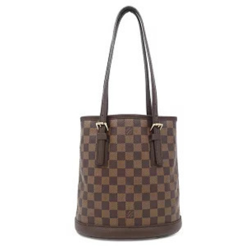 Louis Vuitton Handbag Mare Damier Canvas Ebene Brown Tote Bag